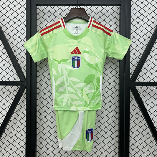 Kit Infantil Itália Goleiro 25/26 -Verde