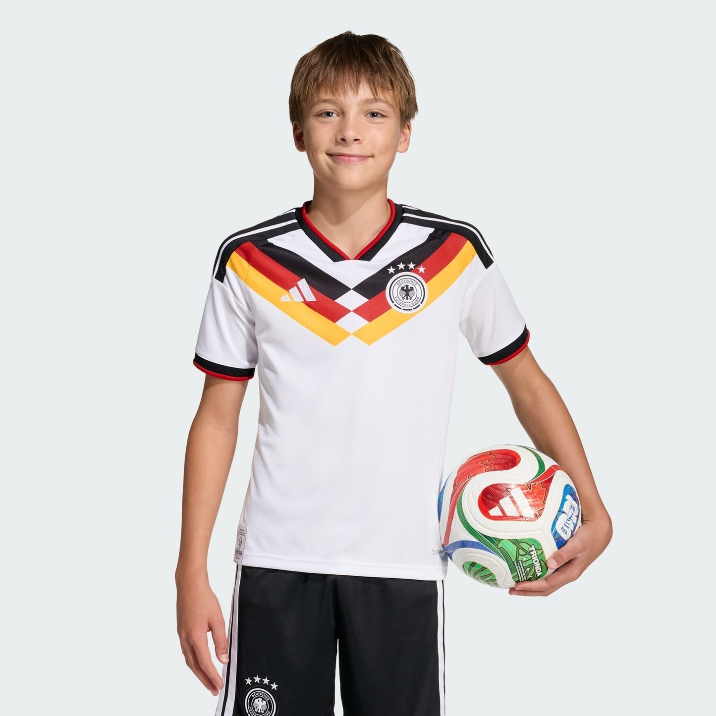 Kit Infantil Alemanha Home 26/27 -Branca