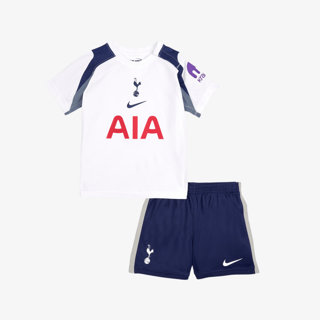 Kit Infantil Tottenham Home 25/26 . - Branco