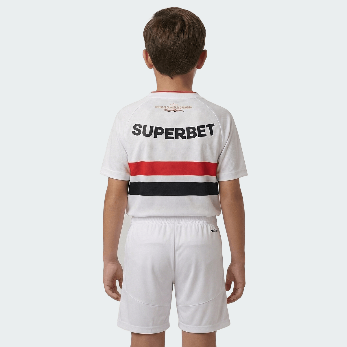 Kit Infantil São Paulo Home 26/27 - Branca