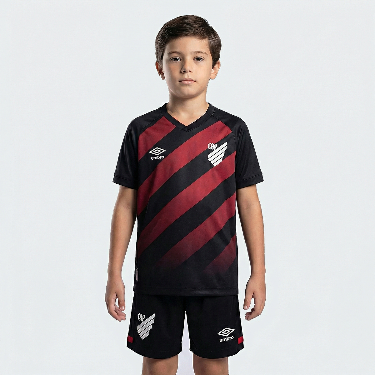 Kit Infantil Athletico Paranaense Home 26/27 - Vermelho