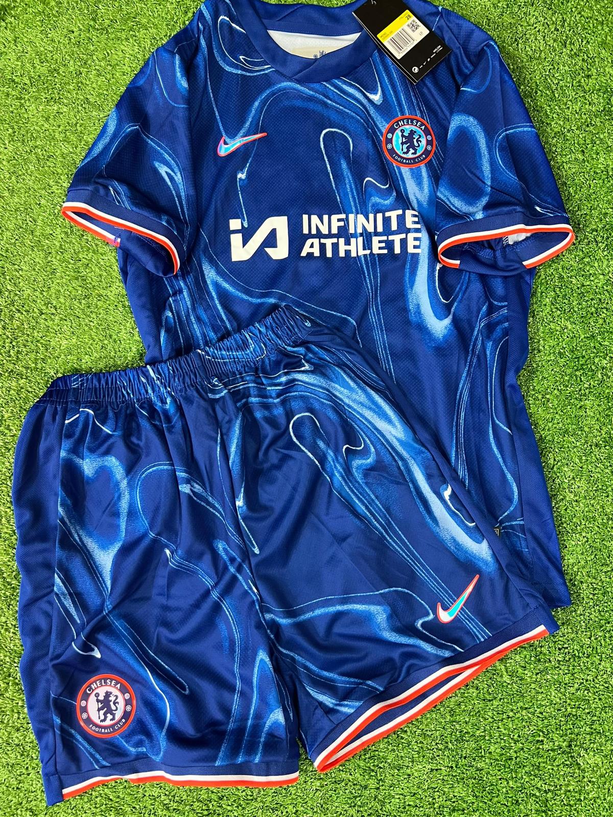 Kit Infantil Chelsea Home 24/25 -Azul