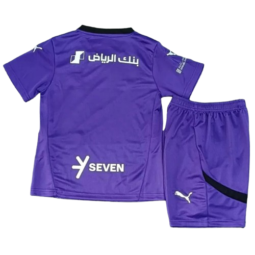 Kit Infantil Al Hilal Third 24/25 . - Roxo