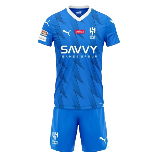 Kit Infantil Al Hilal Home 23/24 -Azul