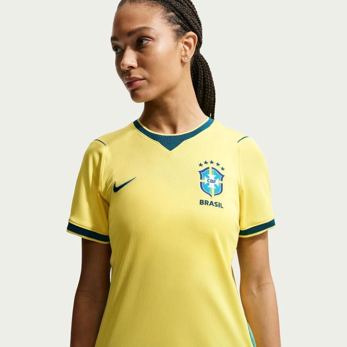 Kit Família Brasil: Camisa Infantil + Camisa Mãe - Amarela