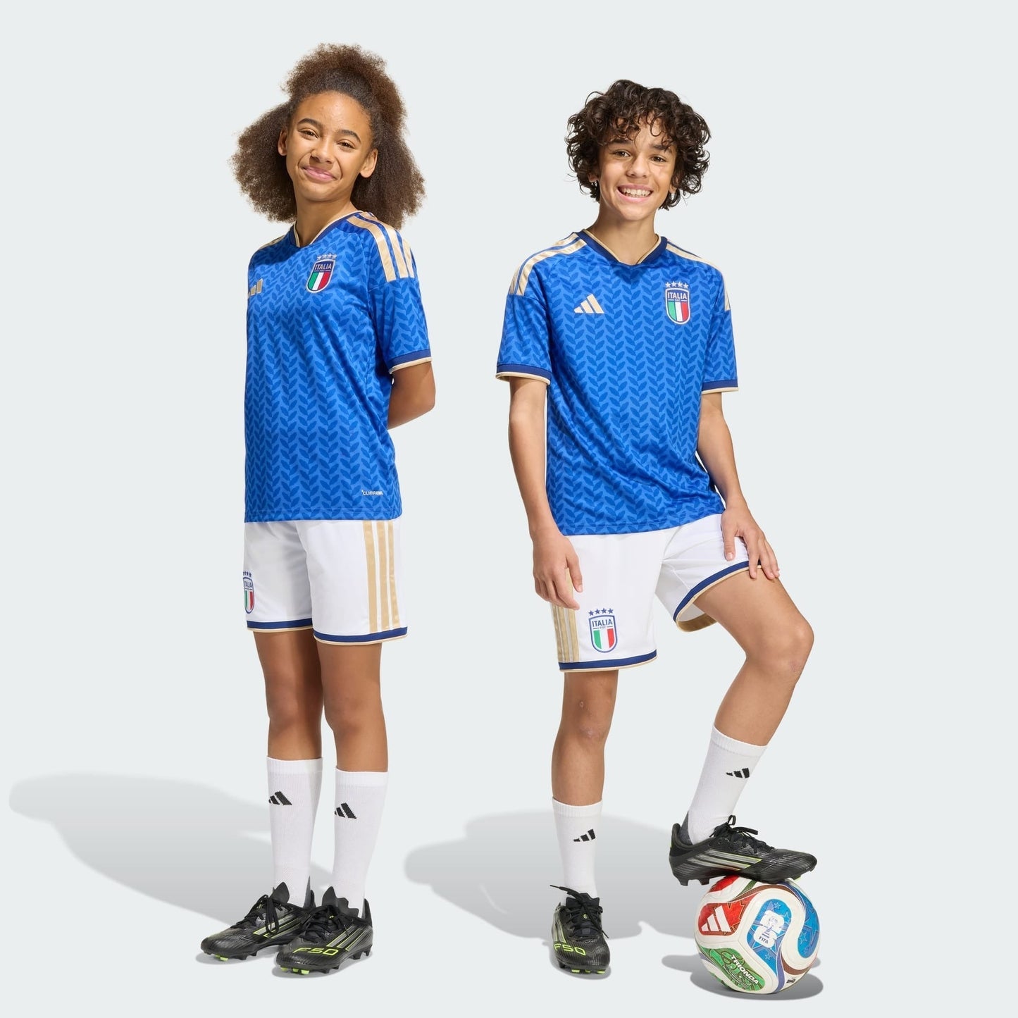 Kit Infantil Itália Home 26/27 - Azul