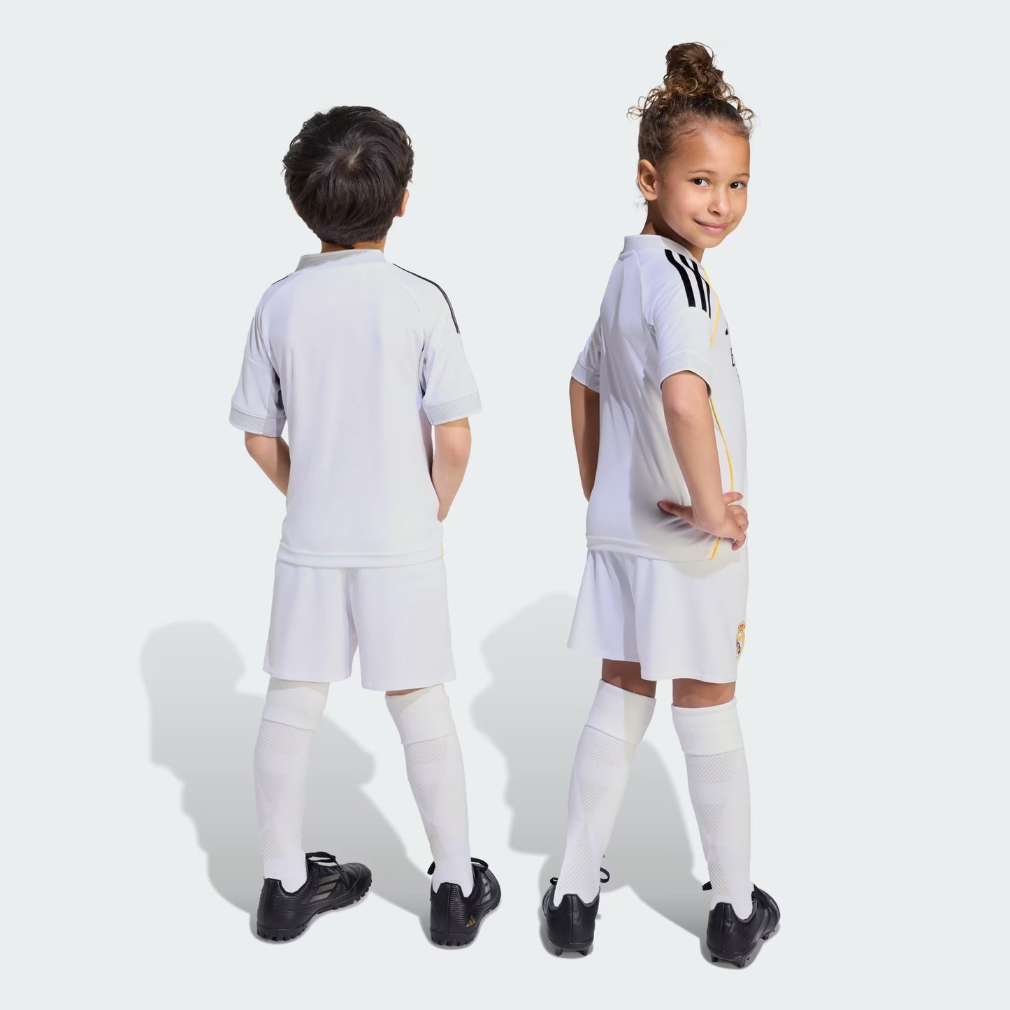 Kit Infantil Real Madrid Home 25/26 -Branca