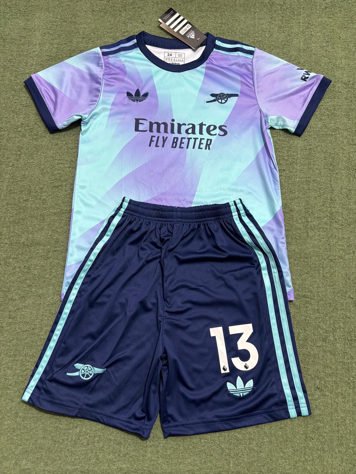Kit Infantil Arsenal Third 24/25  - Azul