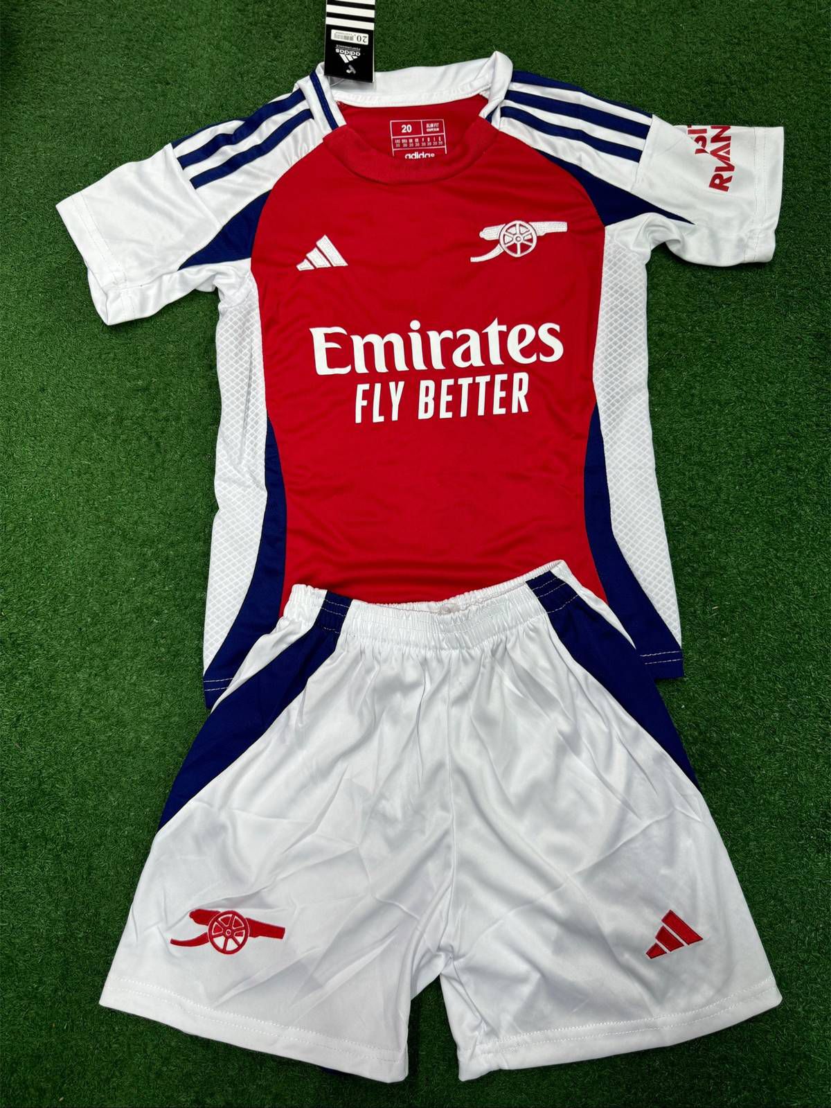 Kit Infantil Arsenal Home 24/25 - Vermelho
