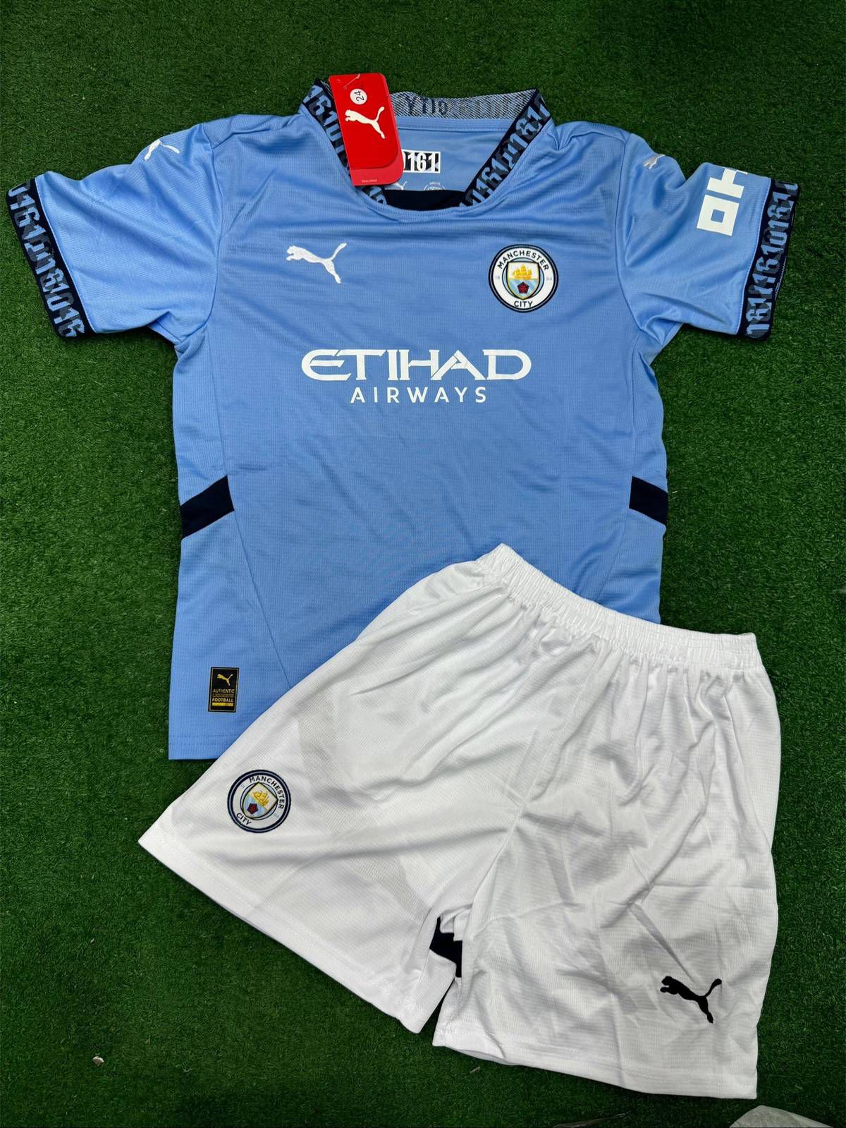 Kit Infantil Manchester City Home 24/25 . - Azul
