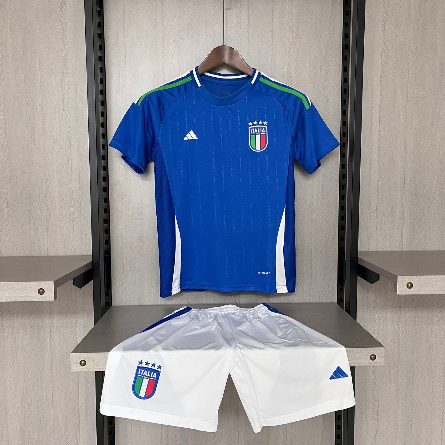 Kit Infantil Itália Home 24/25 -Azul