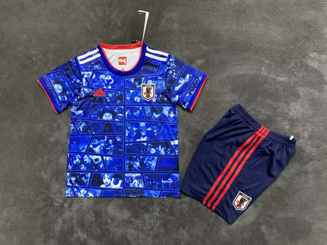 Kit Infantil Japão Edição Especial Animes 21/22 - Azul