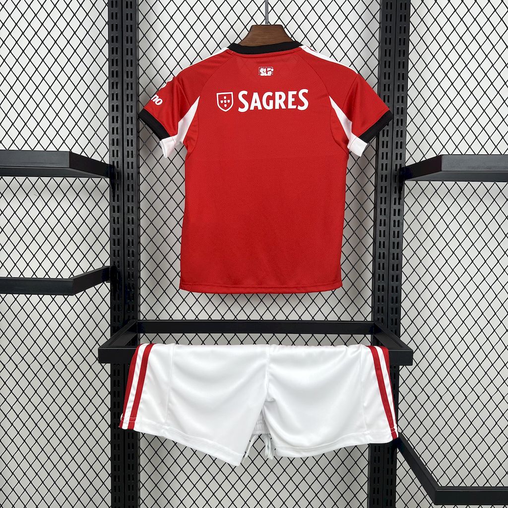 Kit Infantil Benfica Home 25/26 -Vermelho