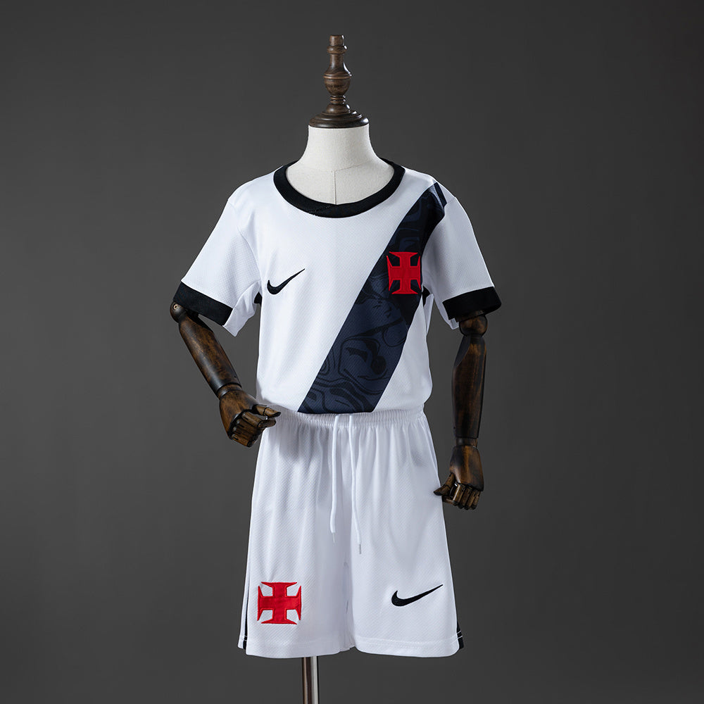 Kit Família Vasco: Camisa Infantil + Camisa Pai - Preta e Branca