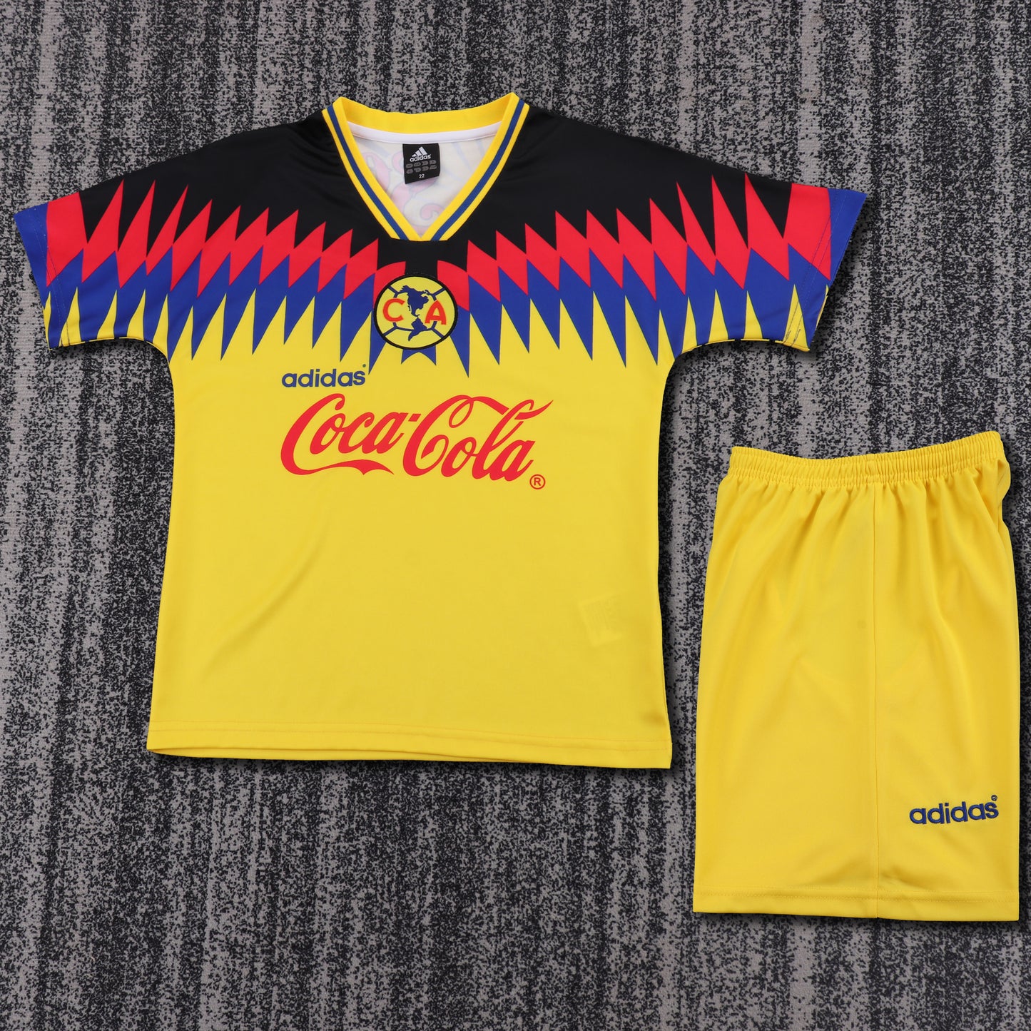 Kit Infantil Colombia Retro Home 1995 -Amarela