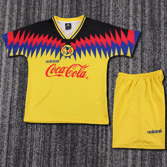 Kit Infantil Colombia Retro Home 1995 -Amarela