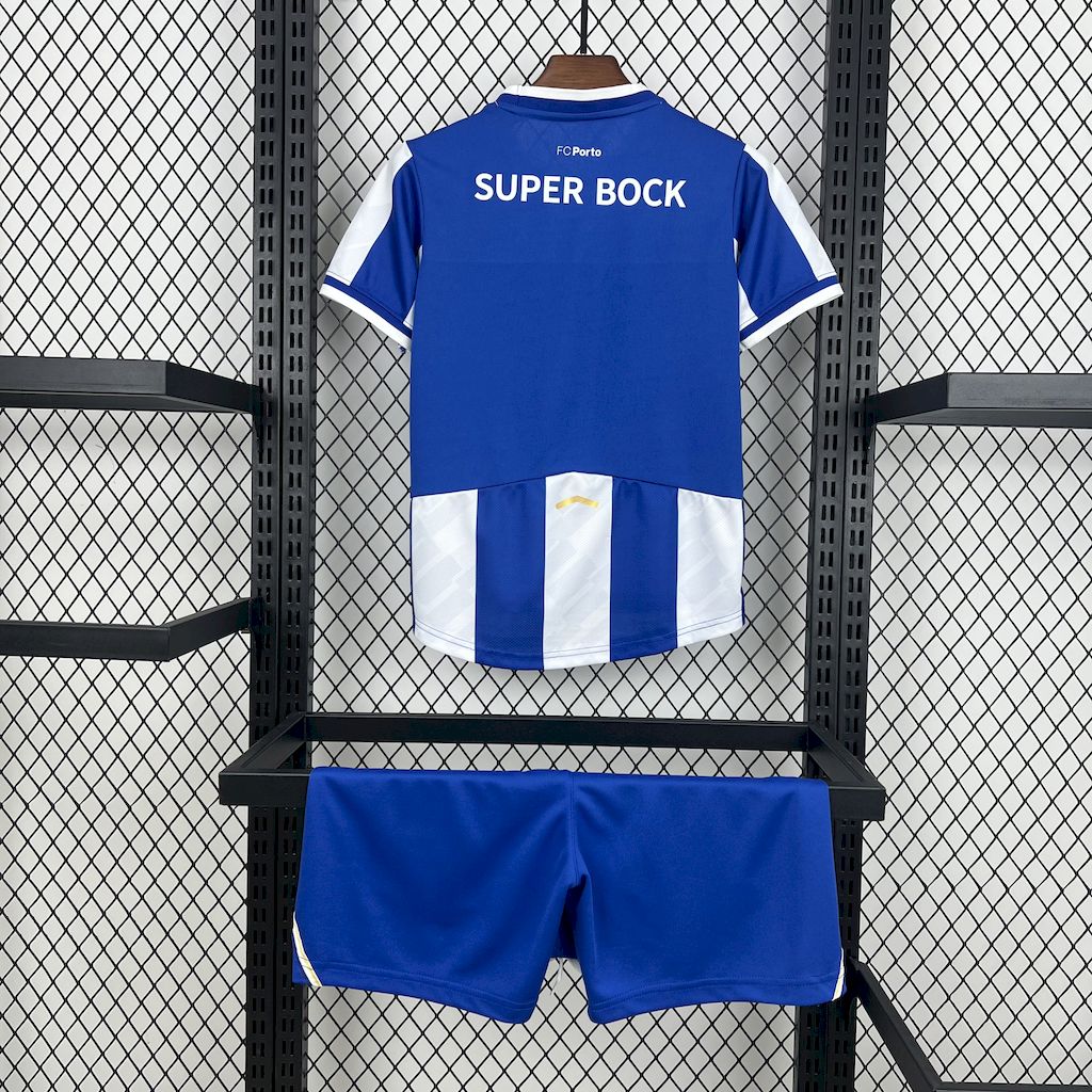 Kit Infantil Porto Home 25/26 . NB - Azul e Branco