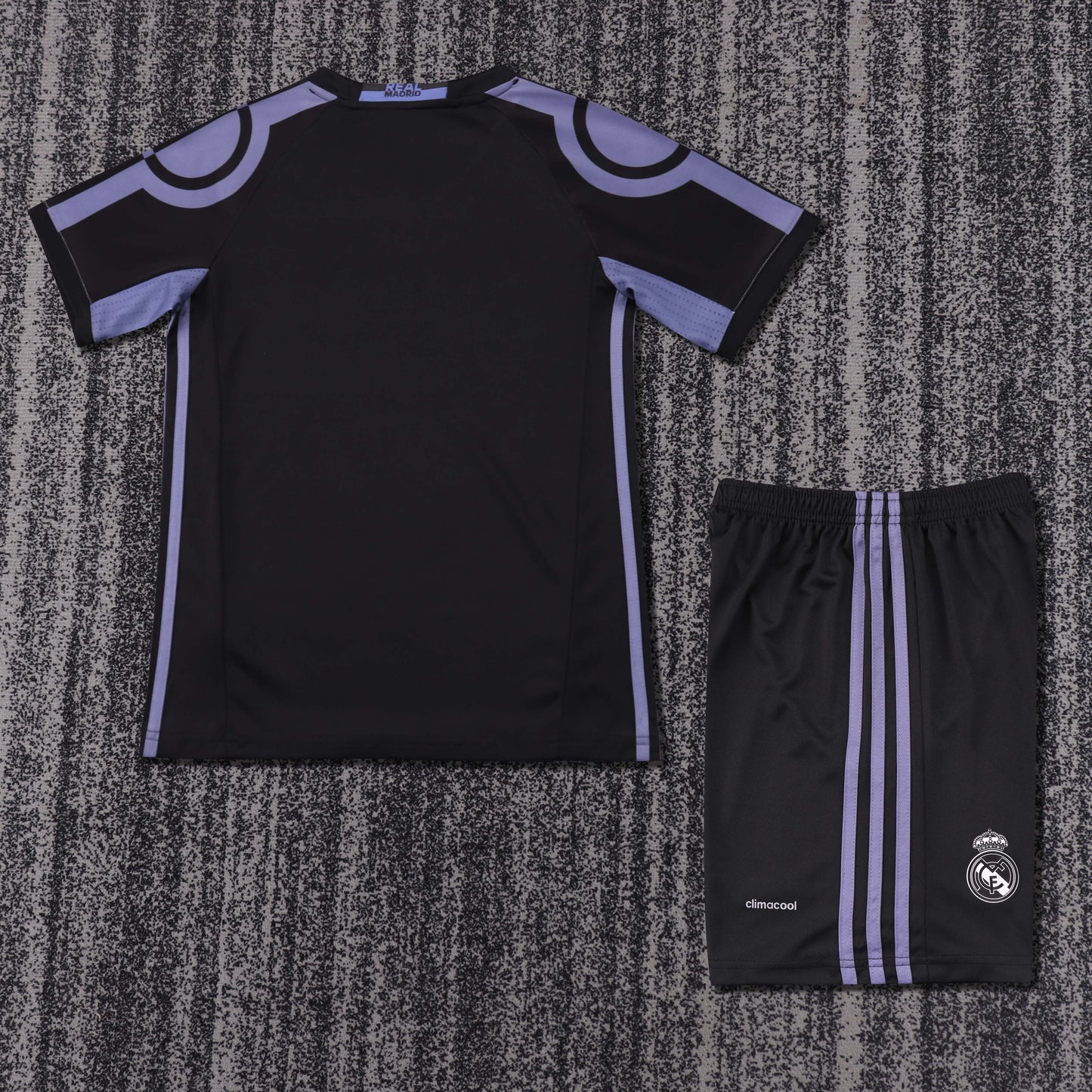 Kit Infantil Real Madrid Awa 16/17 - Preto