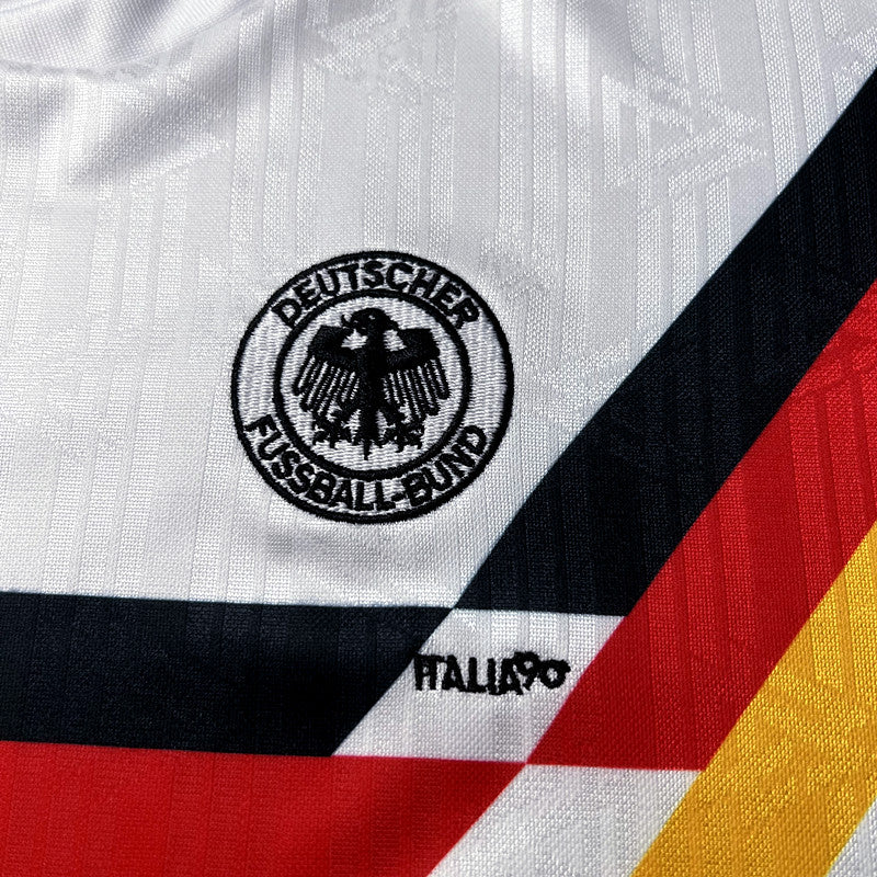 Kit Infantil Alemanha Home Retro 1992 -Branco