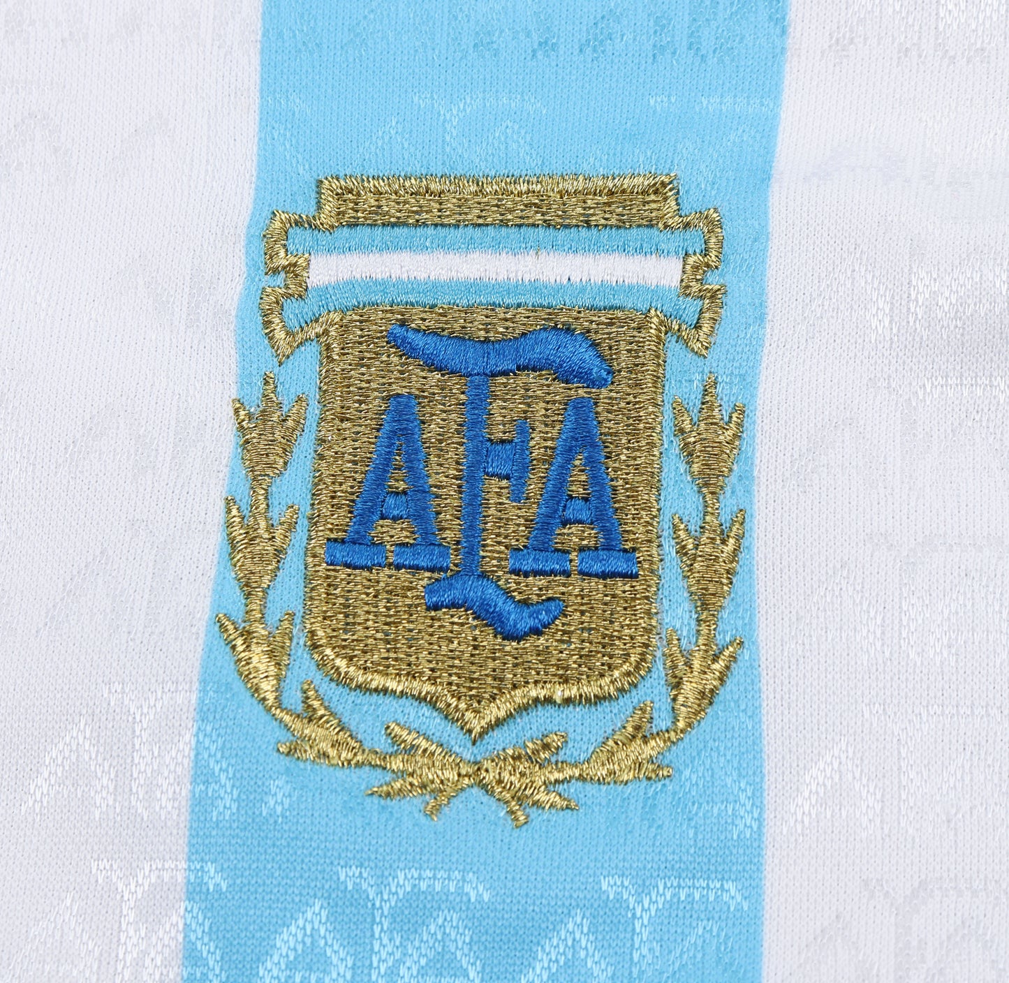 Kit Infantil Argentina Retro 96/97 -Branco e Azul