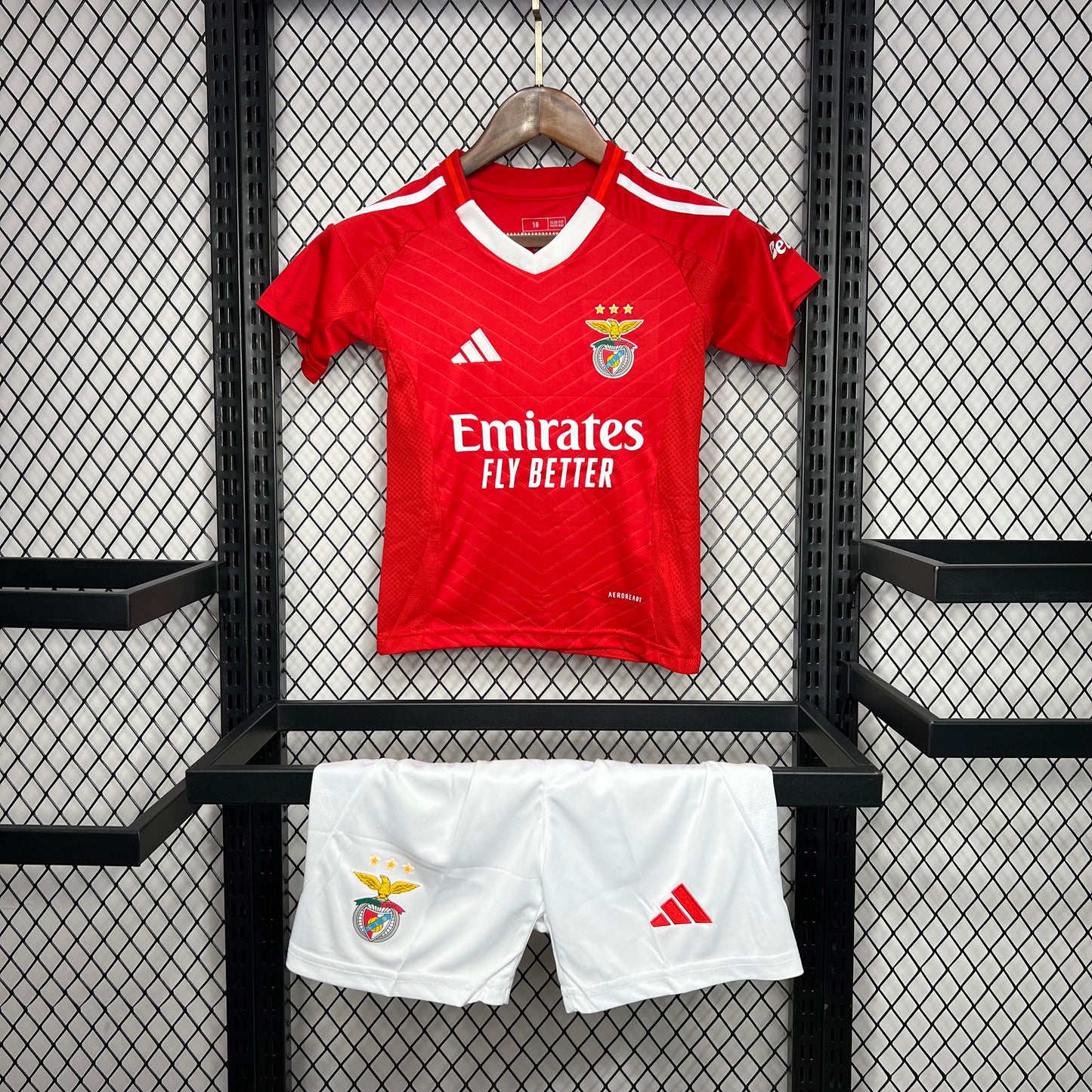 Kit Infantil Benfica Home 24/25 -Vermelha