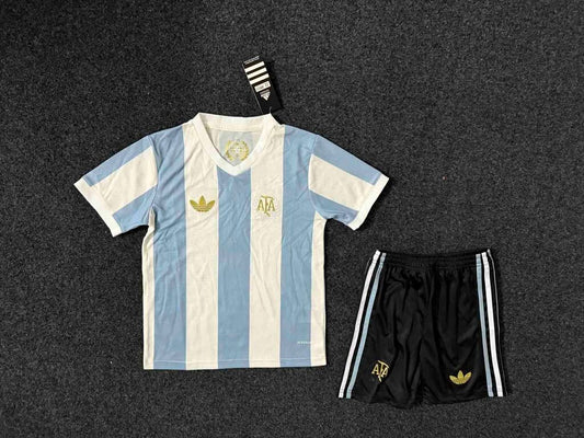 Kit Infantil Argentina Edição Especial 24/25 -Azul e Branca
