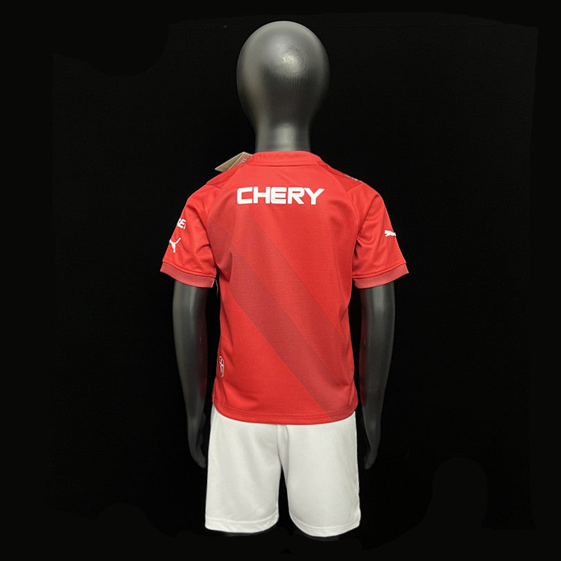 Kit Infantil Universidade Catolica Away 24/25 . - Vermelha