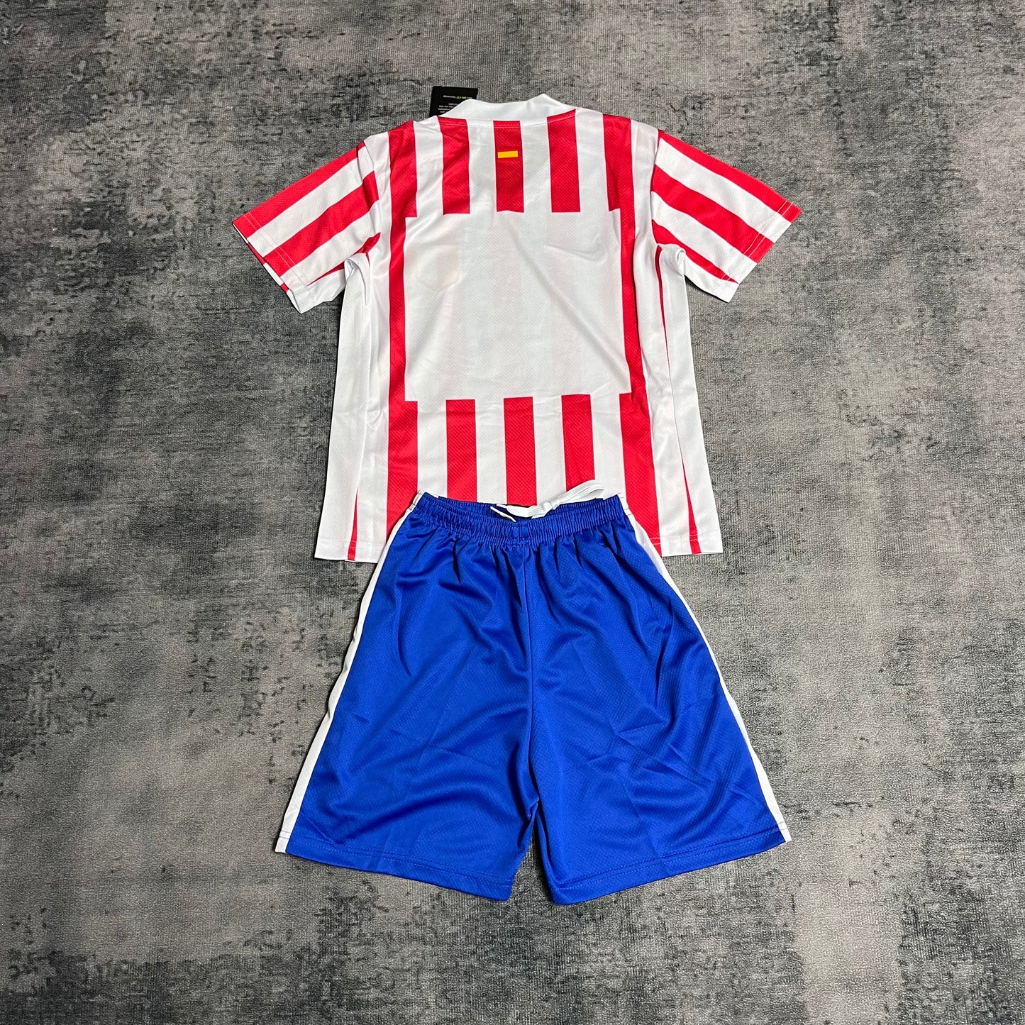Kit Infantil Atlético de Madrid Home 25/26 -Vermelho e Branco