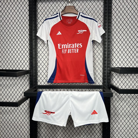 Kit Infantil Arsenal Home 24/25 - Vermelho
