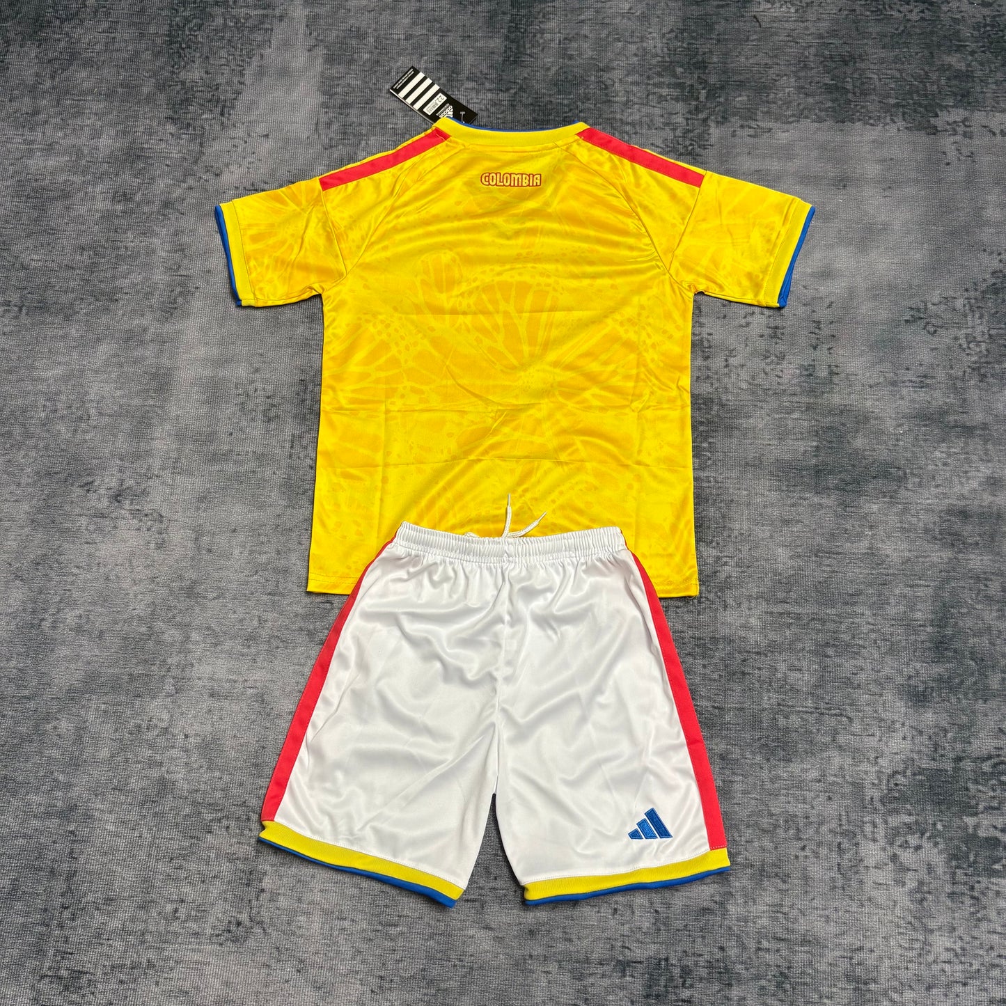Kit Infantil Colômbia Home 26/27 -Amarela