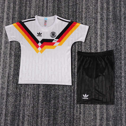 Kit Infantil Alemanha Home Retro 1990 - Branca