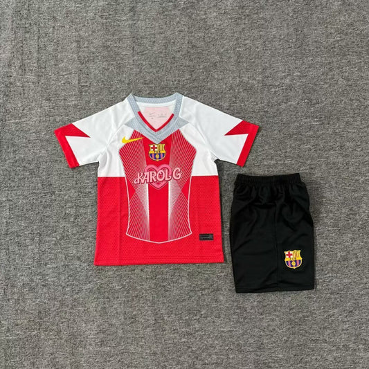 Kit Infantil Barcelona Edição Especial 25/26 - Vermelho