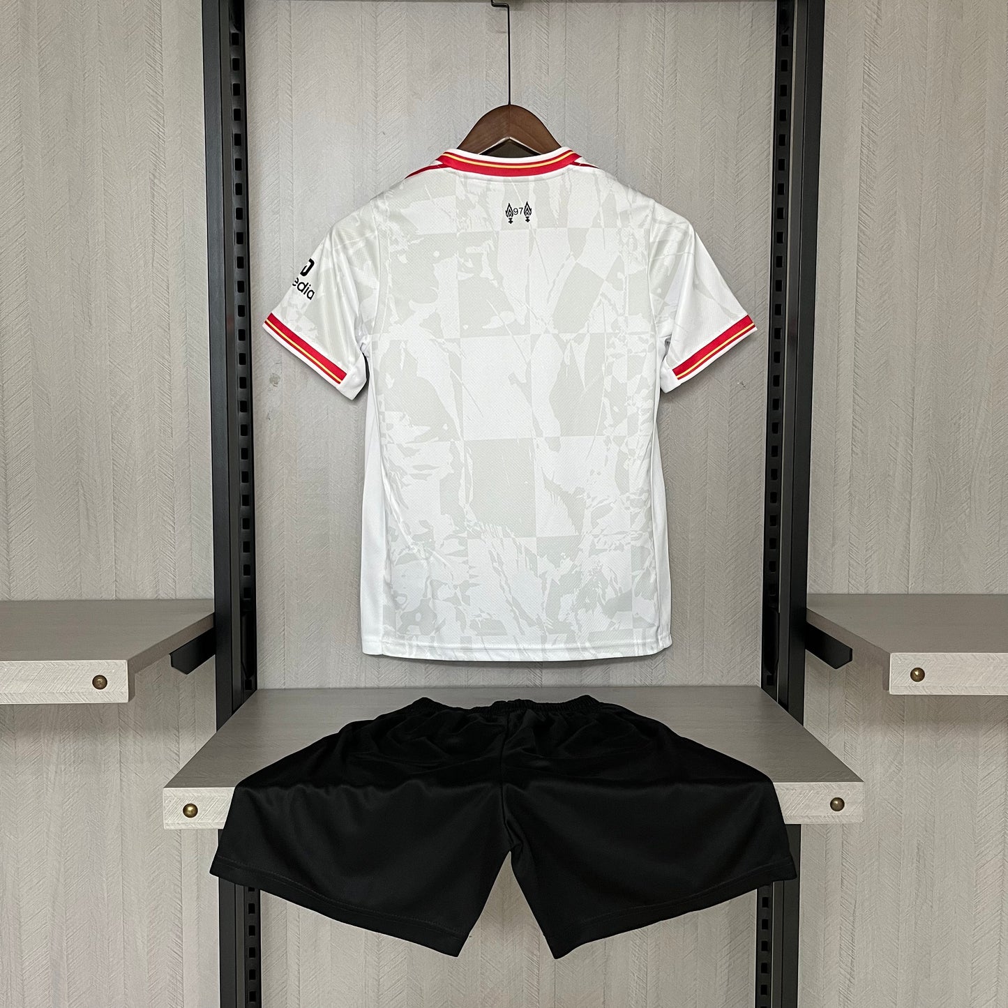 Kit Infantil Liverpool Third 24/25 - Branco
