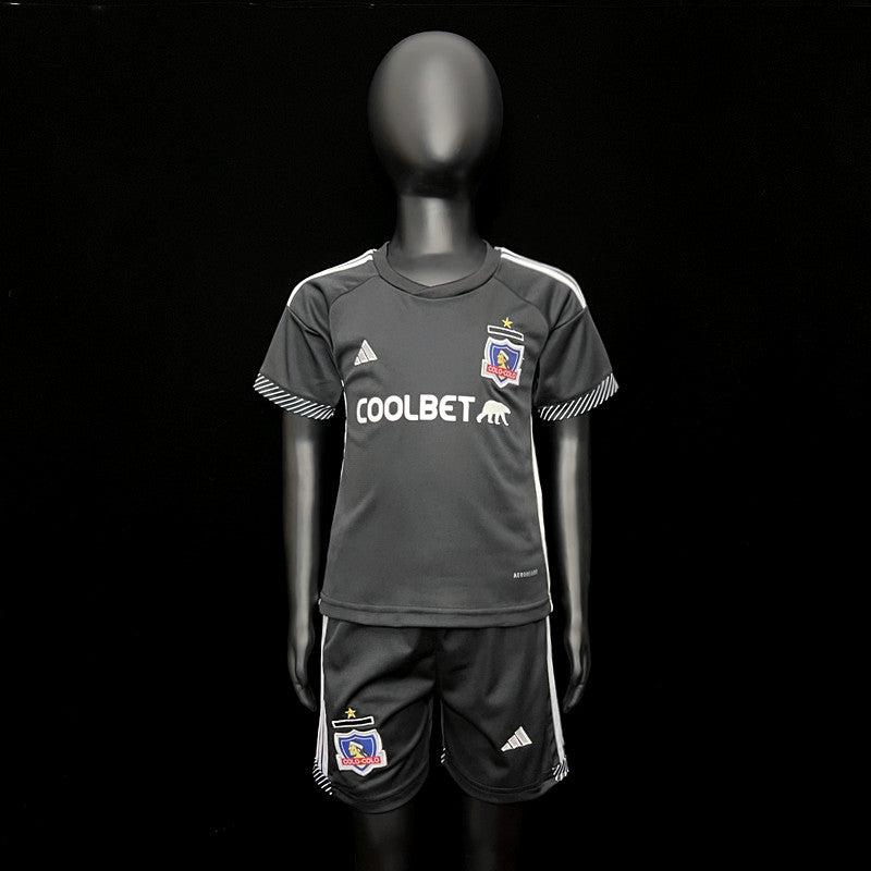 Kit Infantil Colo Colo Away 24/25 . - Preta