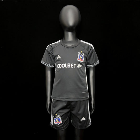 Kit Infantil Colo Colo Away 24/25 . - Preta