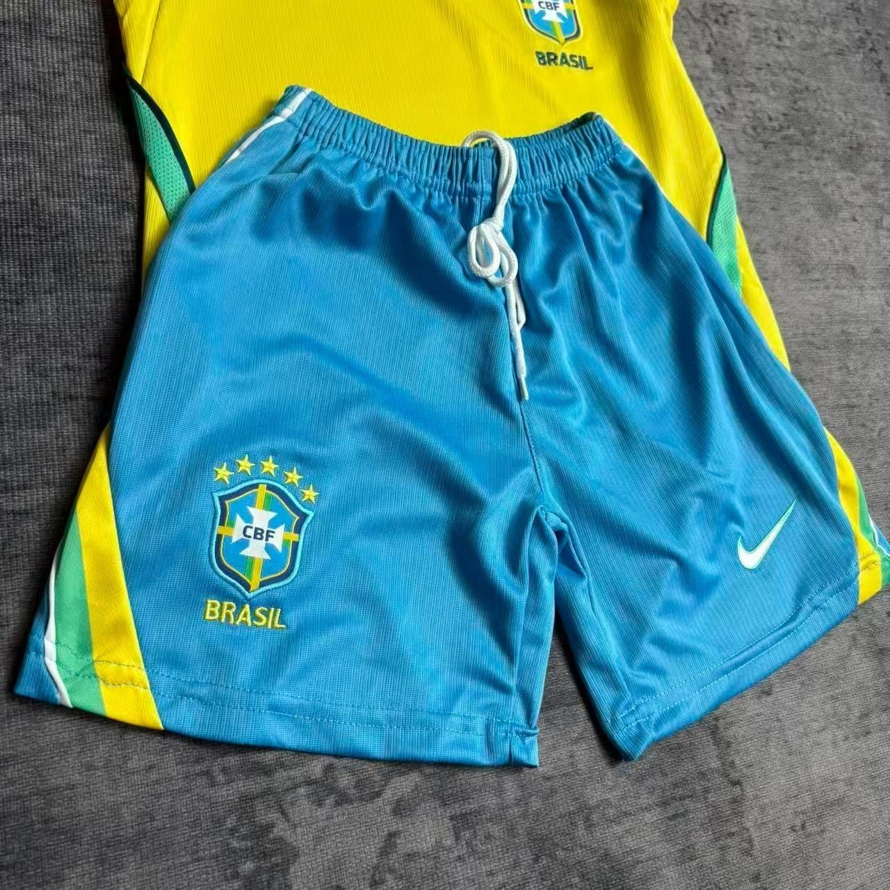 Kit Infantil Brasil Home 26/27 Feminina - Amarela