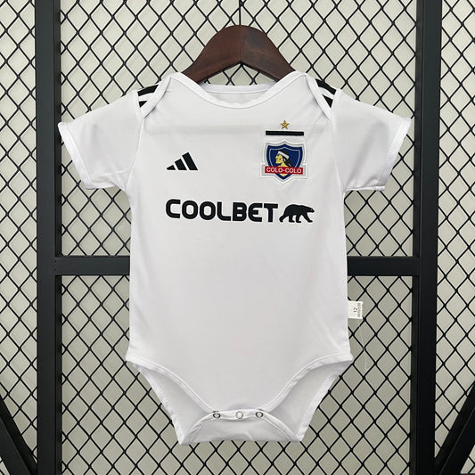 Body Bebê Infantil Colo Colo Home 24/25 . - Branco