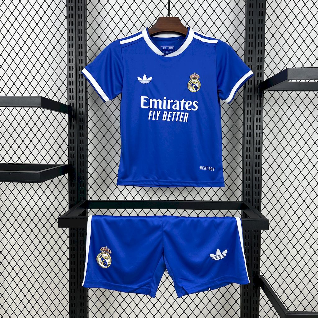 Kit Infantil Real Madrid Third 25/26 -Azul