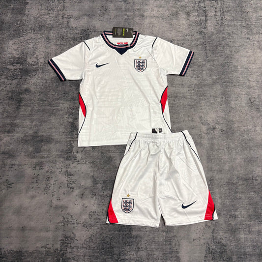 Kit Infantil Inglaterra Home 26/27 - Branco