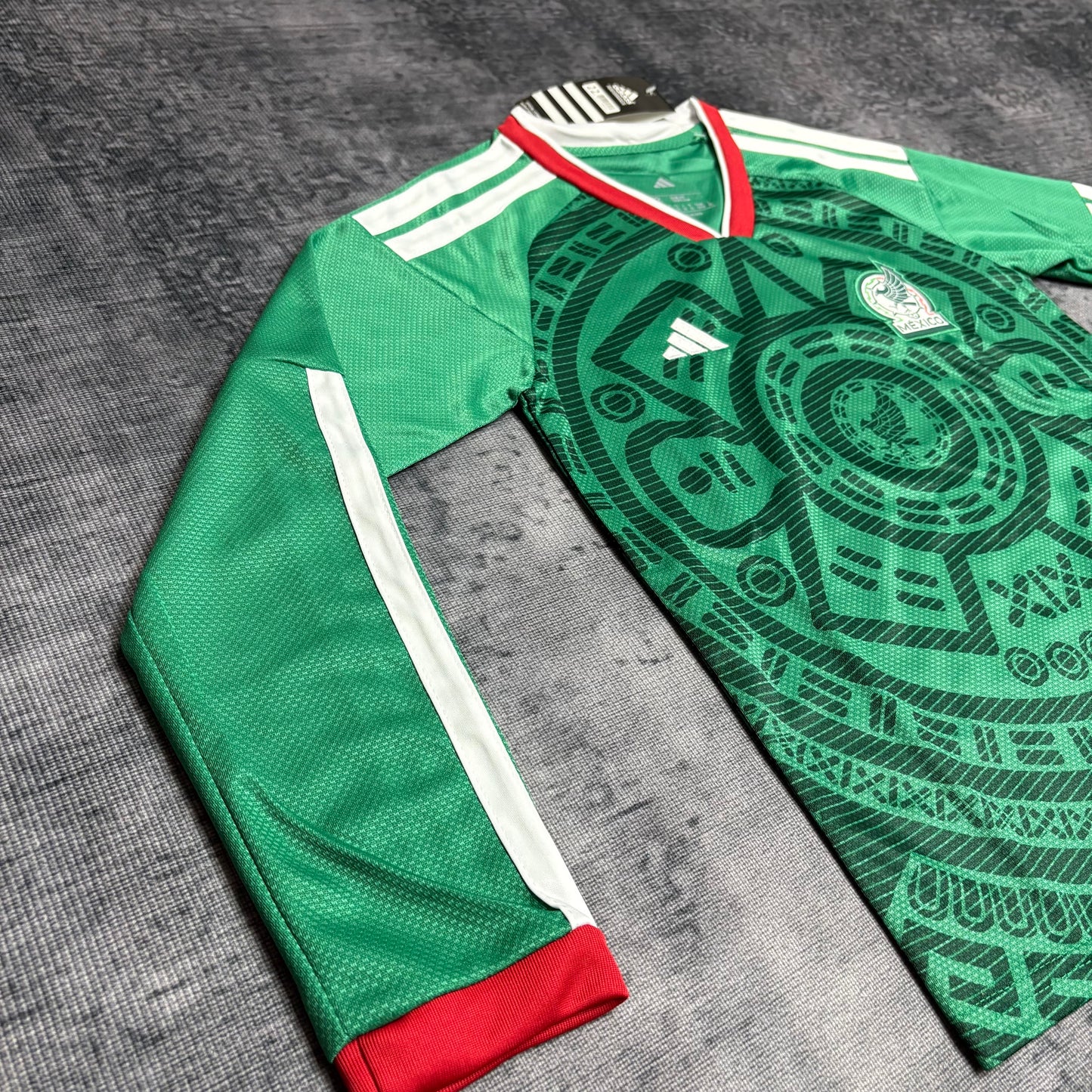 Kit Infantil México Home Manga Longa 26/27 - Verde