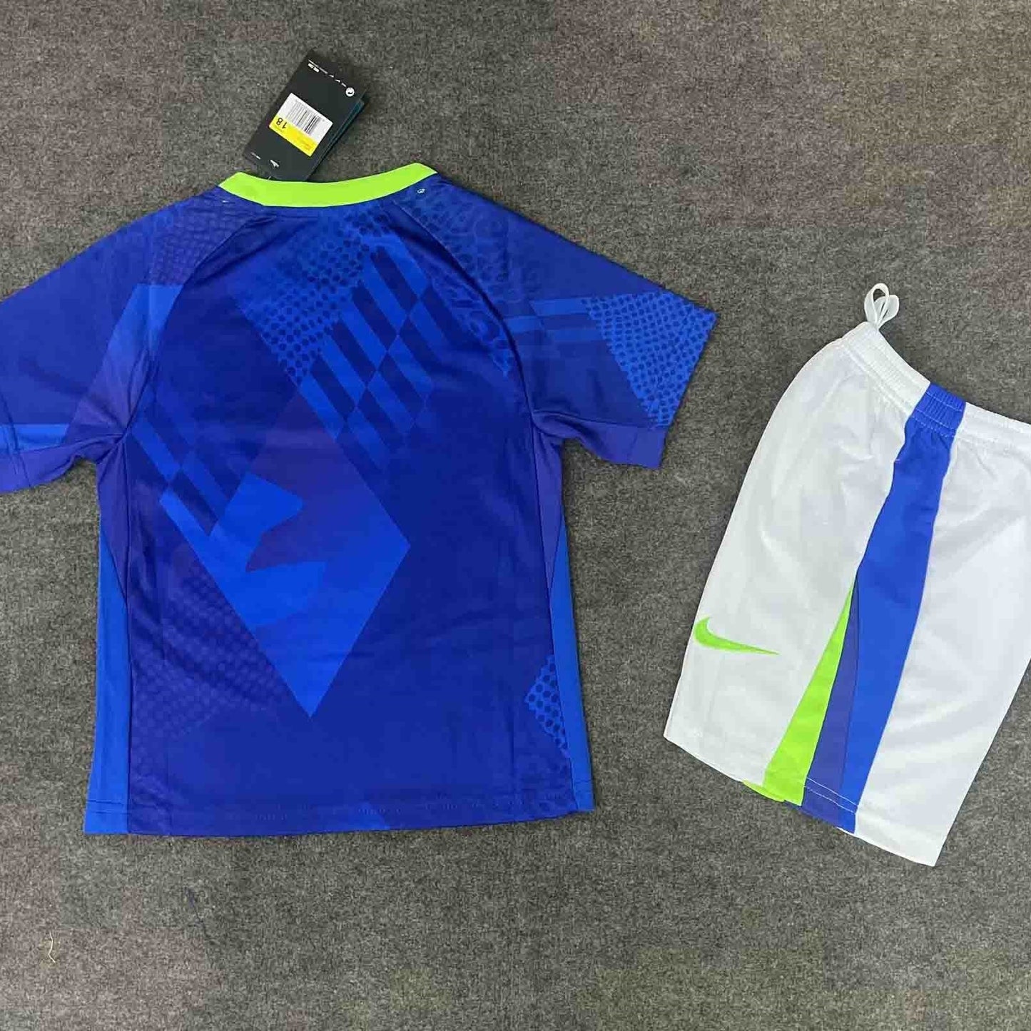 Kit Infantil Brasil Away 25/26 - Azul