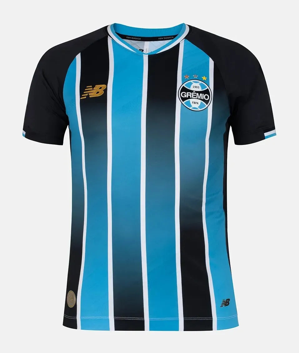 Kit Família Grêmio: Camisa Infantil + Camisa Pai - Tricolor