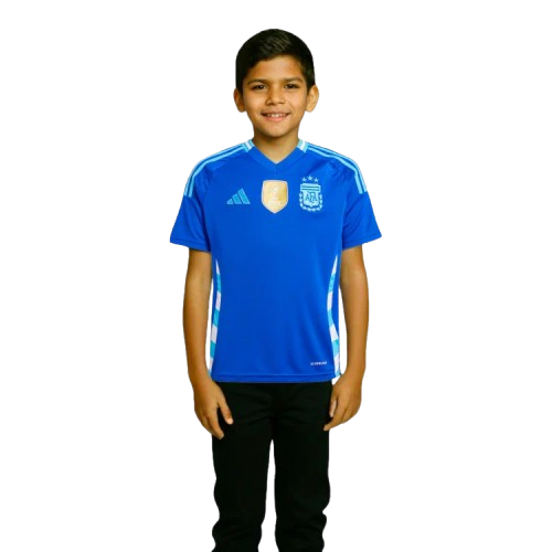 Kit Infantil Argentina Away 24/25 -Azul Escuro