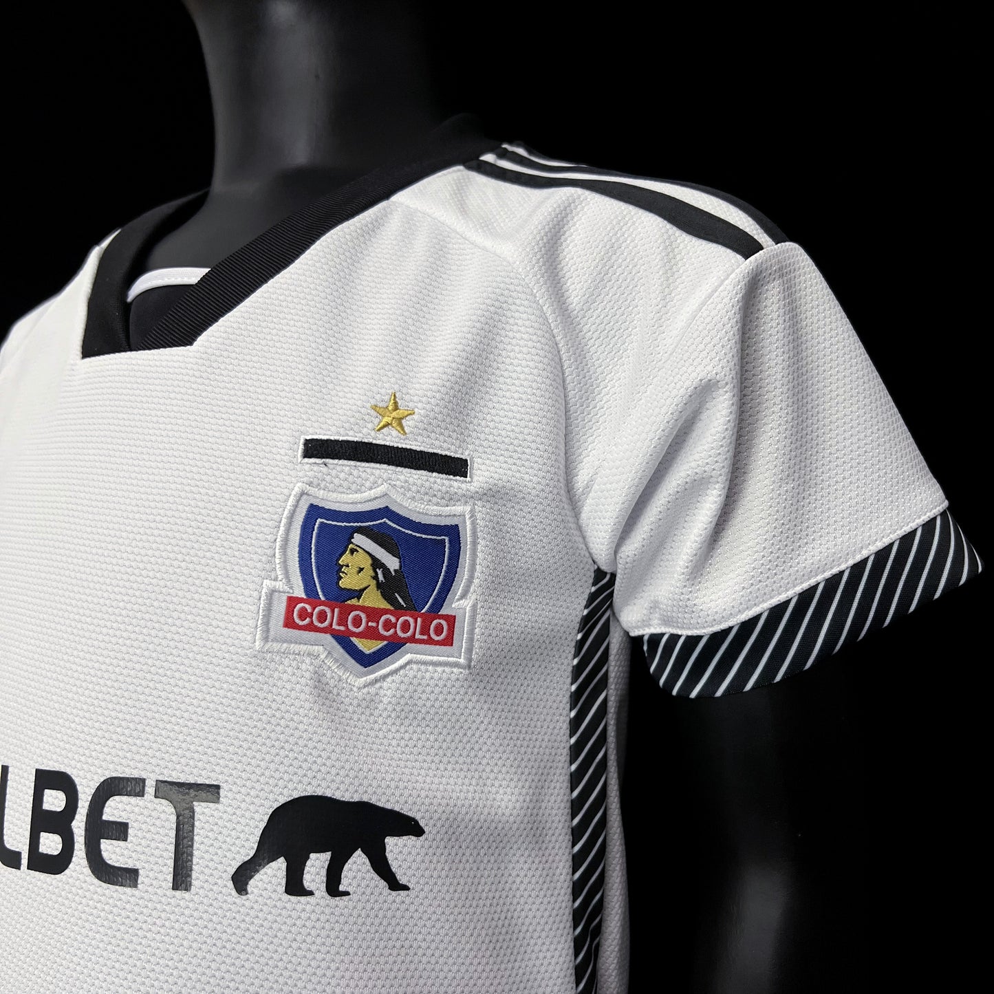 Kit Infantil Colo Colo Home 24/25 . - Branca