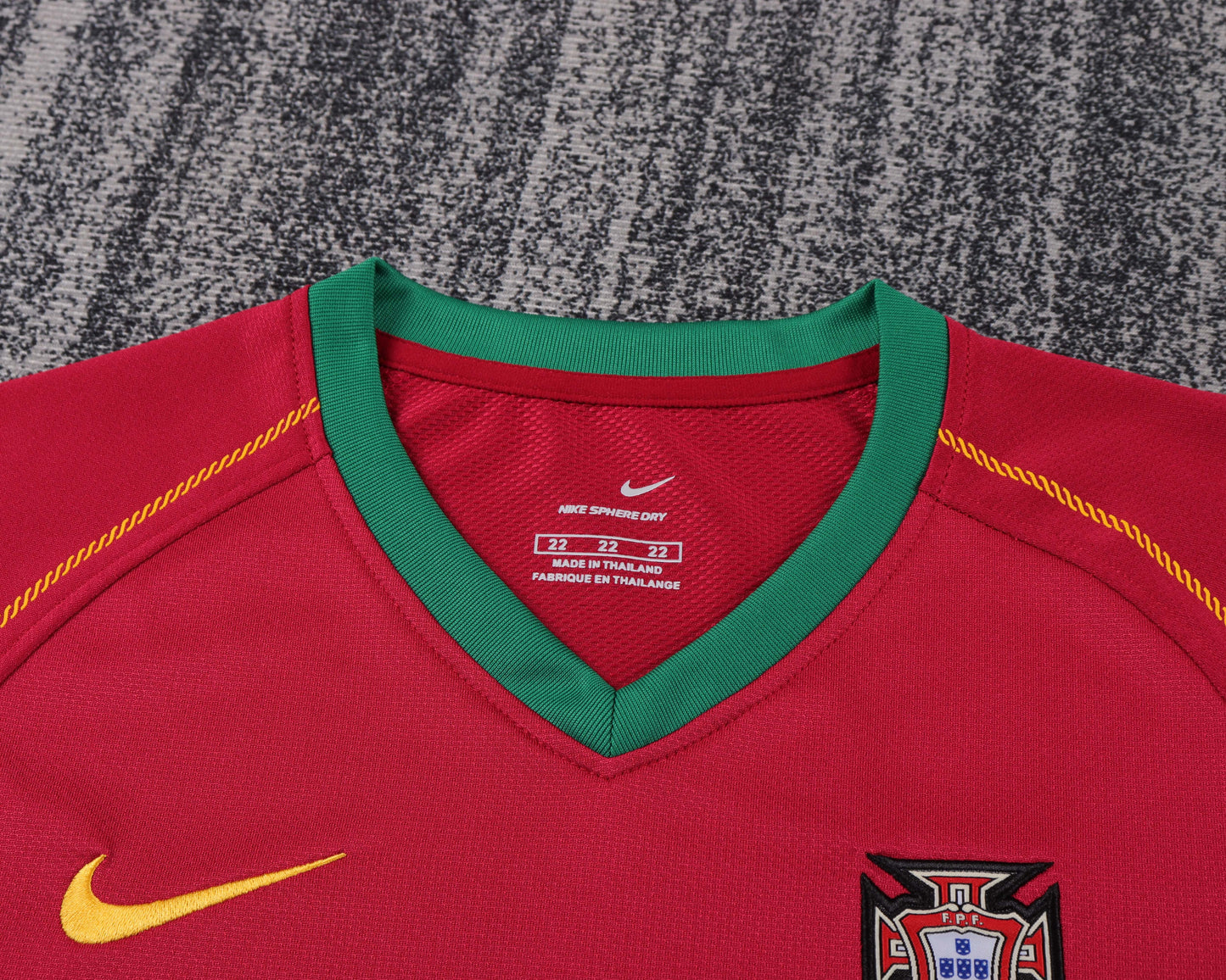 Kit Infantil Portugal Home Retrô 2006 - Vermelho