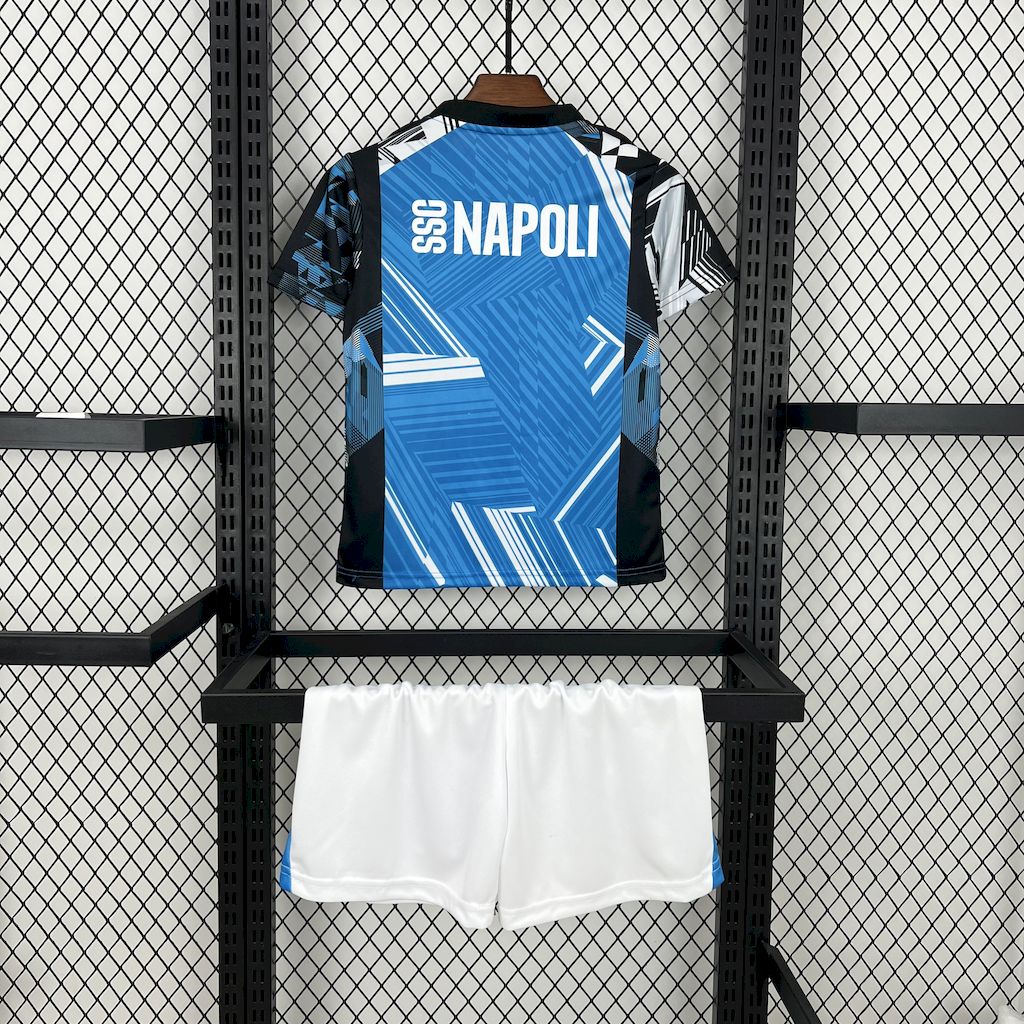 Kit Infantil Napoli Edição Especial 24/25 . EA7 - Azul