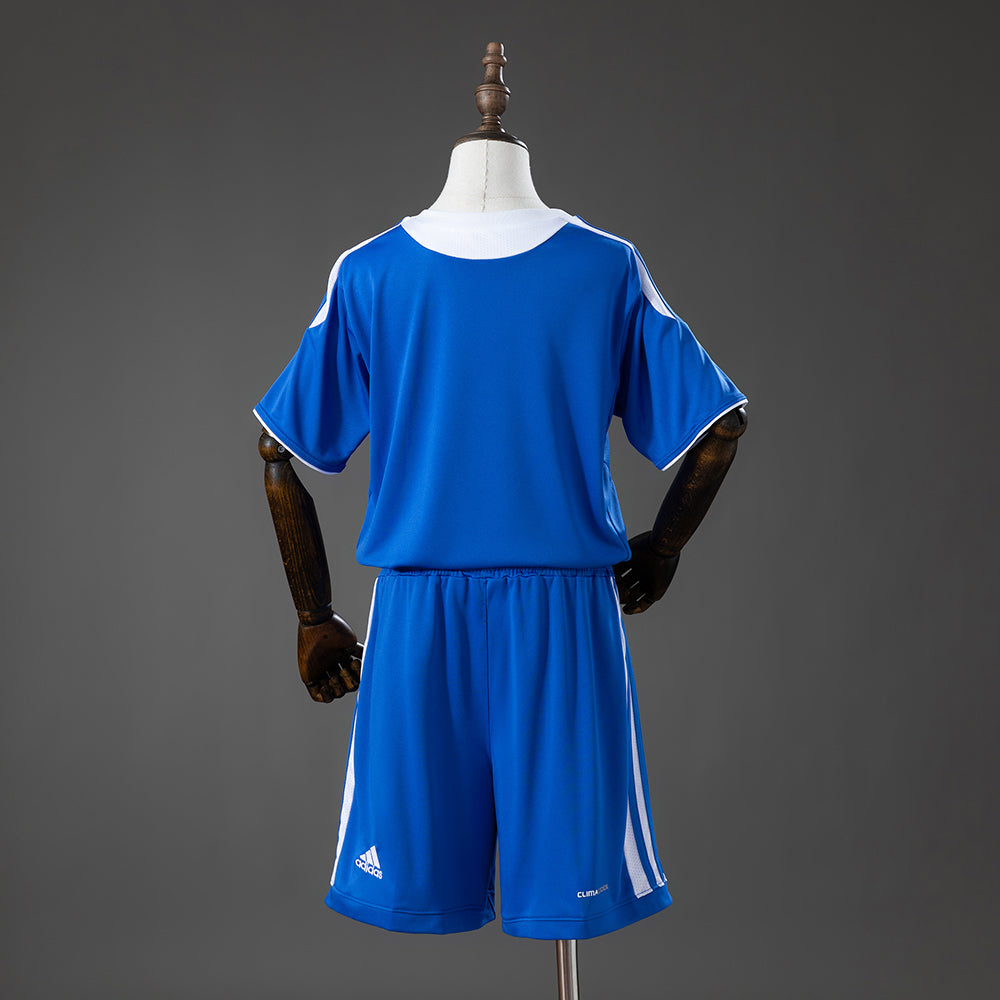 Kit Infantil Chelsea Home Retrô 11/12 - Azul