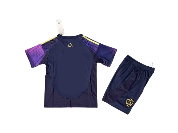 Kit Infantil LA Galaxy Away 25/26 . - Roxo