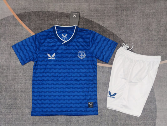 Kit Infantil Everton Home 25/26 Castore -Azul