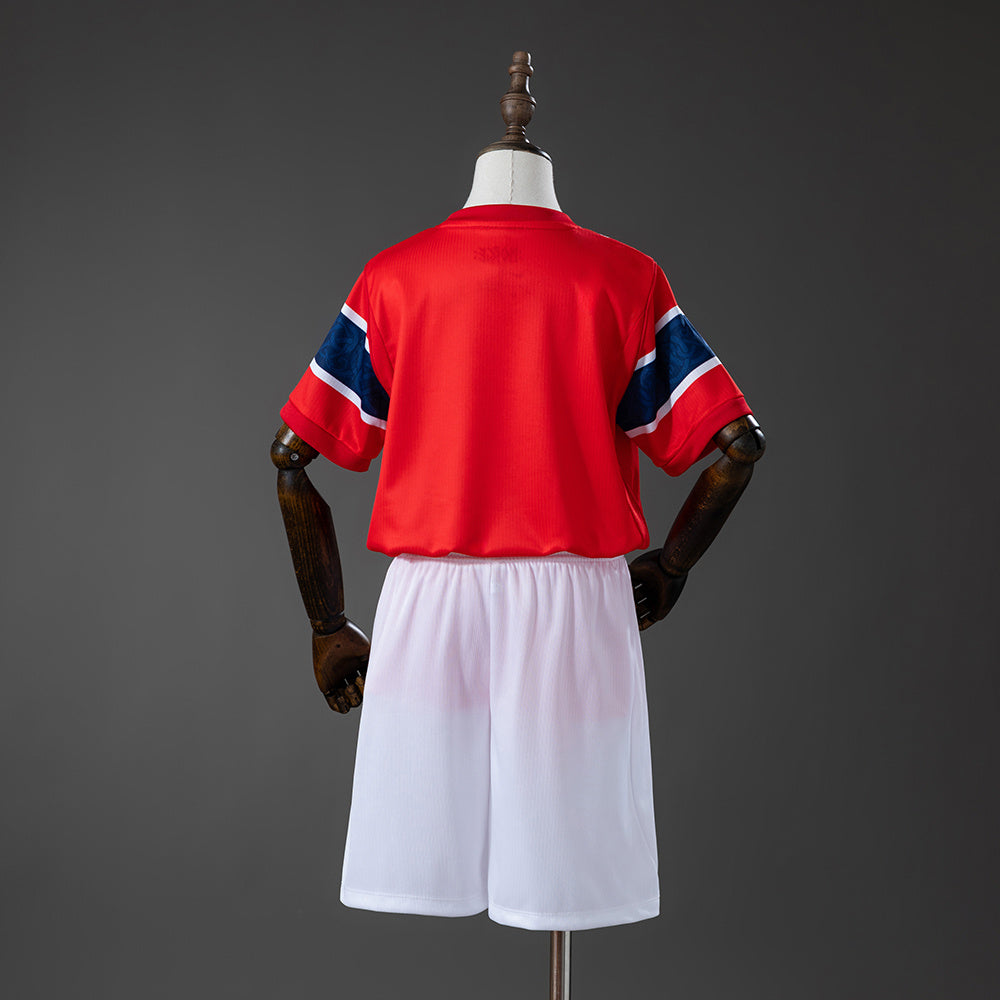 Kit Infantil Noruega Home 26/27  -Vermelha e Azul